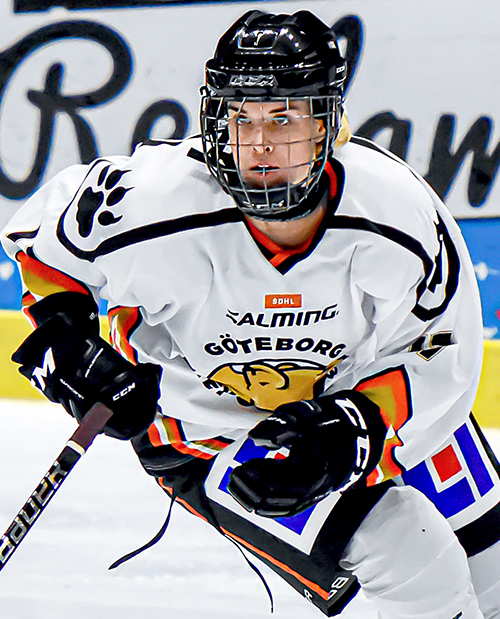 Alyssa MacMillan plays for G&ouml;teborg HC in Sweden.